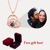 ◎✎  Necklace With Custom Photo Projection Design Pendant Jewelry Girlfriend Best Gifts 2023 Hot Accessories