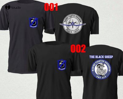 Men T Shirt Fashion New Black Sheep Marine Squadron Vmf 214 United States T Shirt Size S-4Xl Summer T-Shirt Cotton XS-4XL-5XL-6XL