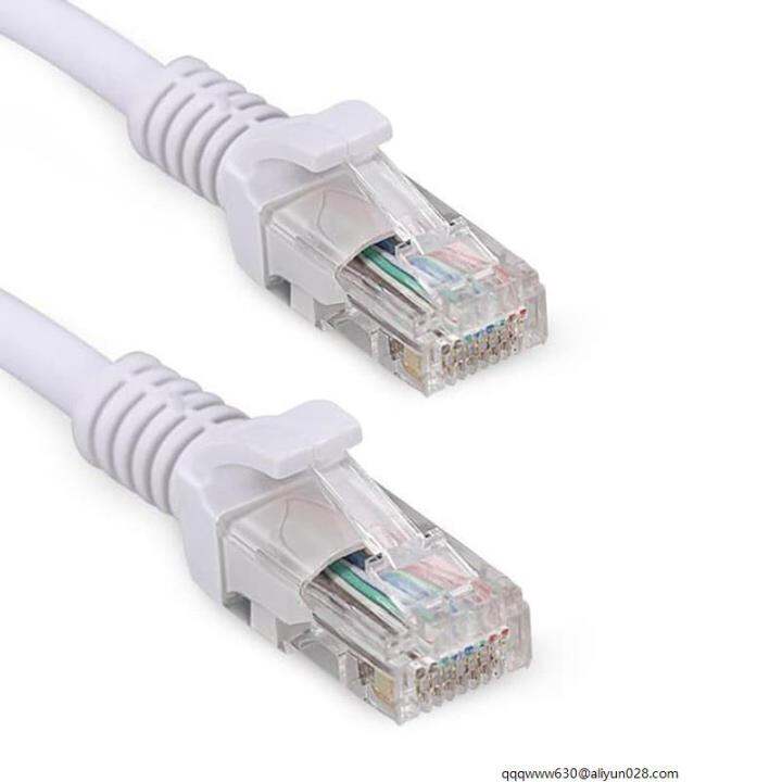 flat cable white SYCAT 3M5M10M15M20M Cable UTP CAT 6 Install