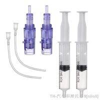 hot【DT】❂✼  10pcs Hydra Injection Needles Cartridges Syringe Tube Gun Screw Mesotherapy Microneedling