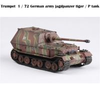 【support】 Sarkar Express ทรัมเป็ตเตอร์1/72 German Jagdpanzer Tiger/P 654 Battalion โมเดลผลิตภัณฑ์สำเร็จ36226