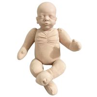 【CW】 Reborn Baby Doll Romy Full Cloth Limbs Add Joint Unpainted Newborn Posing Doll Training Model Baby Photography Accessories