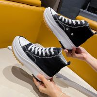 Shoes for Women Platform Sneakers High-top Sneakers Round Toe Classic Thick-soled Vulcanized Shoes 2023 Spring Women 39;s Shoes