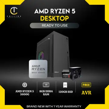 Pc gamer complet pack bronze - amd ryzen 5 pro 4650g, amd vega 7