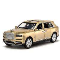 1/32 ขนาด Rolls Royce Cullinan D iecast ล้อแม็กดึงกลับรถ C ollectable ของเล่นของขวัญ