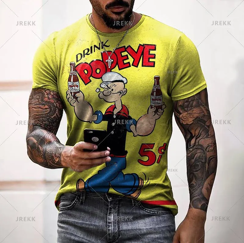 Buy The Souled Store Popeye Fight Time T-Shirt Online