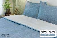 EXOTICA ปลอกผ้านวม (ไม่รวมไส้ผ้านวม) ลาย City lights ขนาด 100"x 90" (สำหรับเตียง 6 ฟุต หรือ 5 ฟุต) / ขนาด 70"x 90" (สำหรับเตียง 3.5 ฟุต)