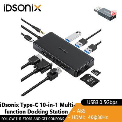IDsonix USB C HUB 4K 30Hz Type C To HDMI PD 100W อะแดปเตอร์สำหรับ Macbook Air Pro iPad Pro M2 M1อุปกรณ์เสริมสำหรับ PC ฮับ3.0 USB