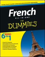 หนังสืออังกฤษใหม่ French All-in-One for Dummies (For Dummies (Language &amp; Literature)) (PAP/COM BL) [Paperback]