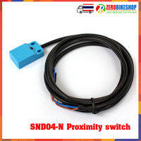 SND04-N ซ็นเซอร์ตรวจจับโลหะ ชนิด NPN หน้าสัมผัสแบบปกติเปิด (NO) Square Inductive Proximity Switch Detection Distance 4mm by ZEROBIKE