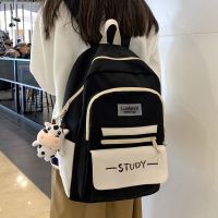 【Hot Sale】 School bag female spring shoulder third and sixth grade high school students junior primary ins large capacity backpack