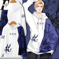 JOJO Bizarre Adventure-Sudadera con capucha para hombre y mujer, ropa de calle informal con estampado de cómic japonés, estilo Hip Hop, Unisex, 3D, novedad