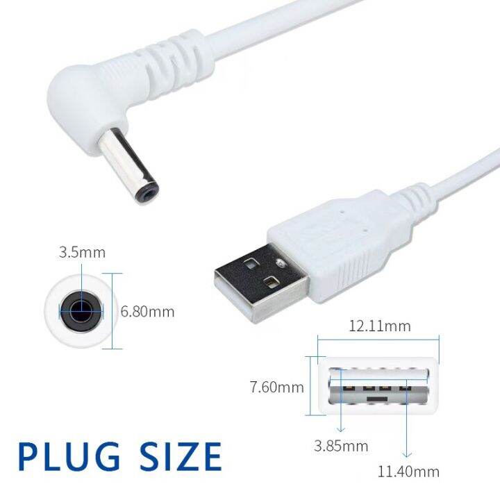 1pcs-1m-round-hole-charging-cable-dc-3-5-1-35mm-elbow-male-plug-to-usb-male-plug-power-cord-for-table-lamp-cleansing-instrument-wires-leads-adapters