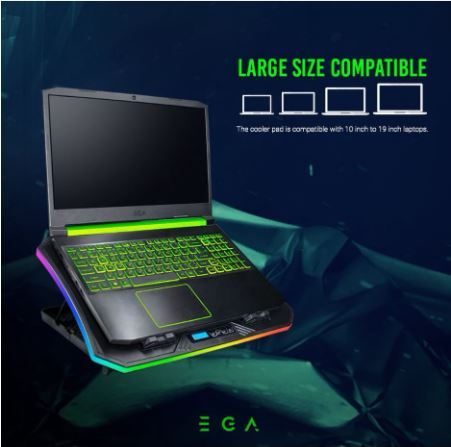 ega-flash-sale-ราคาพิเศษ-type-cp3-rgb-gaming-cooling-pad-ใหม่ล่าสุด-warranty-2-y