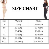 ชุดบอดี้สูทแขนยาวกระชับสัดส่วนสําหรับผู้หญิง Women Shapewear Full Body Cover Shaper Tummy Slimming Long Bodysuit Arm Leg Shaping Body Shaper Butt