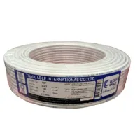 "sale"Global Cable สายไฟ VAF 2x2.5 SQ.MM 100เมตร สีขาว"ส่งด่วนทุกวัน"