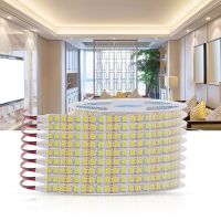 12V LED Strip Waterproof Ribbon SMD2835 5050 5054 Flexible 5M Led Lights 60 120 240 LEDs RGB Tape Diode Cold Warm Natural White