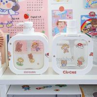 ฟรีSticker?  ขวดสเปรย์ เคสสีขาวสามารถถอดออกได้ แบบกด ขวดปั๊ม ขวดเปล่า