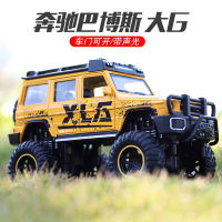 1:24 จำลอง Mercedes Benz G500 ล้อแม็กรถยนต์รุ่น Mercedes Barbos ขนาดใหญ่ G63g654x4 รถออฟโรด 4RLM