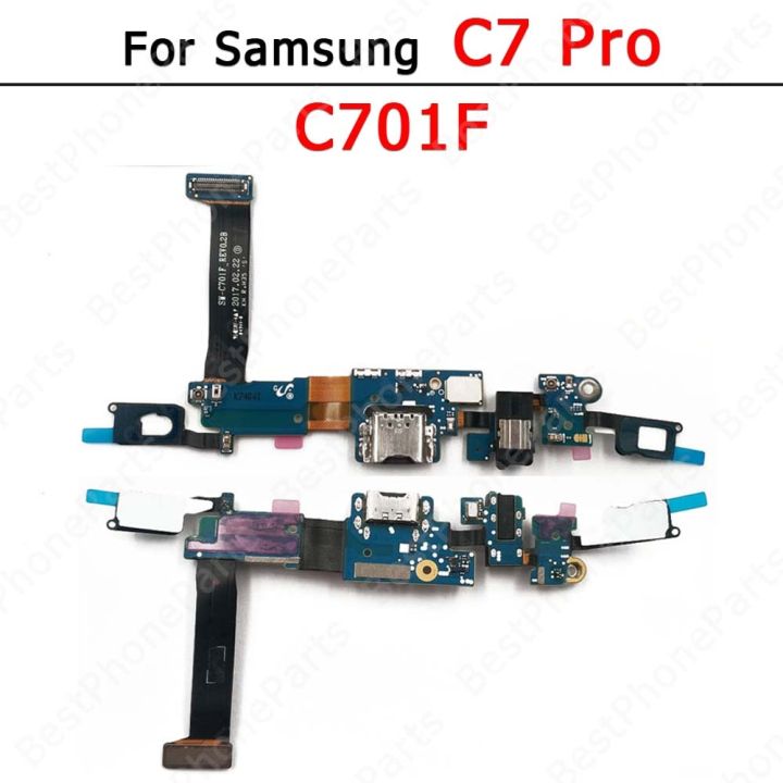 บอร์ดชาร์จเดิมสําหรับ-samsung-galaxy-c5-c7-c9-pro-e5-e7-f52-z-flip-fold2-usb-connector-แท่นชาร์จแผ่นแท่น-pcb