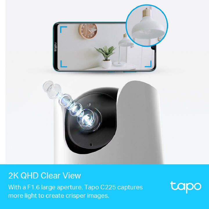 tp-link-tapo-c225-กล้องวงจรปิดไวไฟ-2k-qhd-pan-tilt-ai-home-security-wi-fi-camera-ภาพมุมกว้าง-360