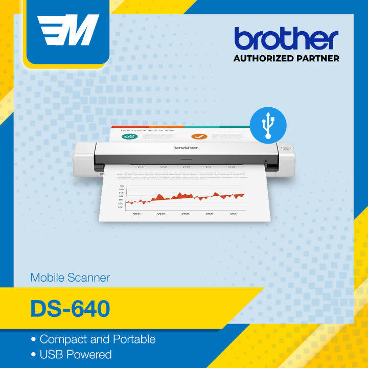 Brother DS640 Scanner Lazada PH