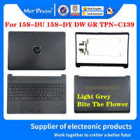 L52014-001 TPN-C139 L94448-001 AP2H8000E10สำหรับ HP 15s-dy CS LCD ฝาครอบ Palmrest ด้านล่างสีเทาอ่อน