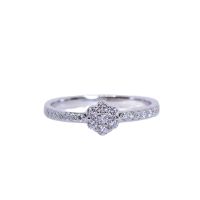 LAVERA Diamond - White Gold Diamond Ring  แหวนประดับเพชร ทองขาว