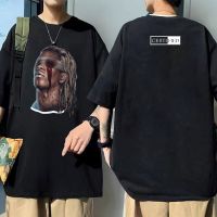 Apper Young Thug Hip Hop Oversized T-Shirt MenS Fashion Rap Street Vintage T Shirt O-Collar Men Summer 100% Cotton Tshirt