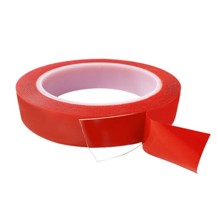 1-roll-300cm-nano-double-sided-adhesive-tape-red-film-transparent-acrylic-no-traces-double-sticker-high-temperature-water-proof