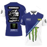 Most popular racing clothes 2022 New F1 Racing Suit YAMAHA Racing Jersey Summer Unisex Short Sleeve Polo Shirt