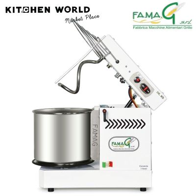 FAMAG IM8/S/10V HH Spiral Mixer 10V Reverse (dough 8 kg) (flour 5 kg) Reverse / เครื่องนวดแป้งขนมปังแบบแกนหมุน 2 ด้าน