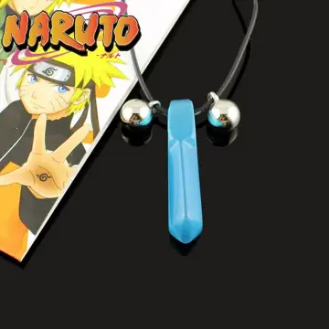 Naruto First Hokage Necklace with Nine Tail Pin Set Collector's Box