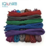 (Leisurely)5เมตร Dia.4mm 7ยืนแกน Paracord สำหรับการอยู่รอดร่มชูชีพสายเชือกเส้นเล็กตั้งแคมป์ปีนเขาตั้งแคมป์เชือกเดินป่าราว