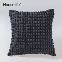 Solid Color Decorative Cushion Cover Pillowcase Polyester 45*45 cm Home Decoration Pillowcover For Living Room