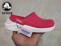 CROCS LiteRide Clog หิ้วนอกOutlet ถูกกว่าshopหลายพัน สีพาสเทลสวยๆหวานๆ