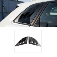 For Audi A3 8V Hatchback 2014-2019 Accessories ABS Rear Window Louvers Shutters Blinds Cover Trim 2Pcs Car Styling