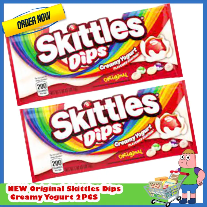 Skittles Dips Yogurt Coated Fruit Candy Singles Size 2PCS Lazada PH