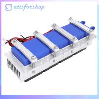 ชุดเครื่องปรับอากาศ DIY เทอร์โม30A ชิ้นส่วนระบบปรับอากาศ DC 12V ระบบระบายความร้อนโฮมเมดเซมิคอนดักเตอร์