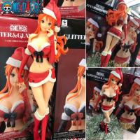 Model โมเดล ของแท้ 100% BANPRESTO จากการ์ตูนเรื่อง One Piece วันพีซ Glitter &amp; Glamours Nami นามิ Chrismas Styel Ver Original from Japan Figure ฟิกเกอร์ Anime ของขวัญ Gift ของสะสมหายาก อนิเมะ การ์ตูน มังงะ Doll ตุ๊กตา คอลเลกชัน manga