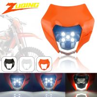 Motocross Accessories Headlight Dirt Bike Headlamp Enduro for KTM EXC 300 XC 200 250 SX 125 Duke 450 500 2008-2016 Universal