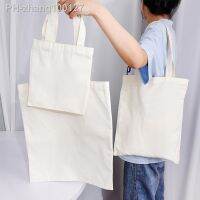 3 Sizes Pure Color Large Capacity Shopping Bag Eco Tote Cotton Cloth Reusable for Women Man Linen Simple Storage Handbag Gifts