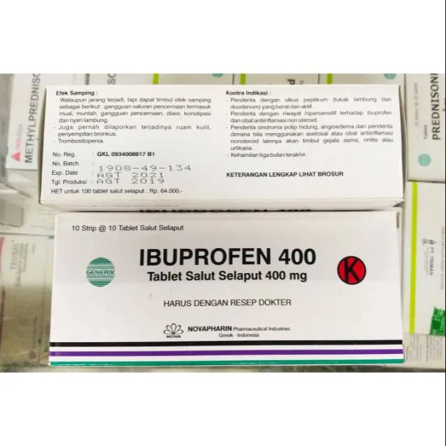 Mg 400 obat ibuprofen Obat Ibuprofen