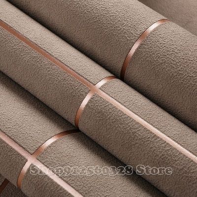 Home Decor Wallpaper 3d Imitation Deerskin Velvet Non-woven Non-self-adhesive Living Room Tv Background Wall Stickers Room Decor