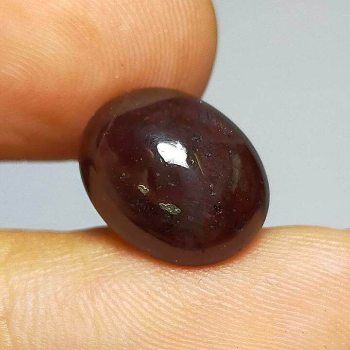 พลอย-สตาร์-โรโดไลท์-การ์เนต-ดิบ-ธรรมชาติ-แท้-unheated-natural-star-rhodolite-garnet-หนัก-10-00-กะรัต