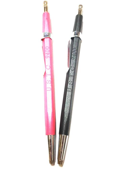 ustc-ดินสอช่างไม้-ดินสอเขียนไม้-แบบกด-ดินสอกดเขียนไม้-ที่เหลาไส้ในตัว-รุ่น-9400-คละสี-x1