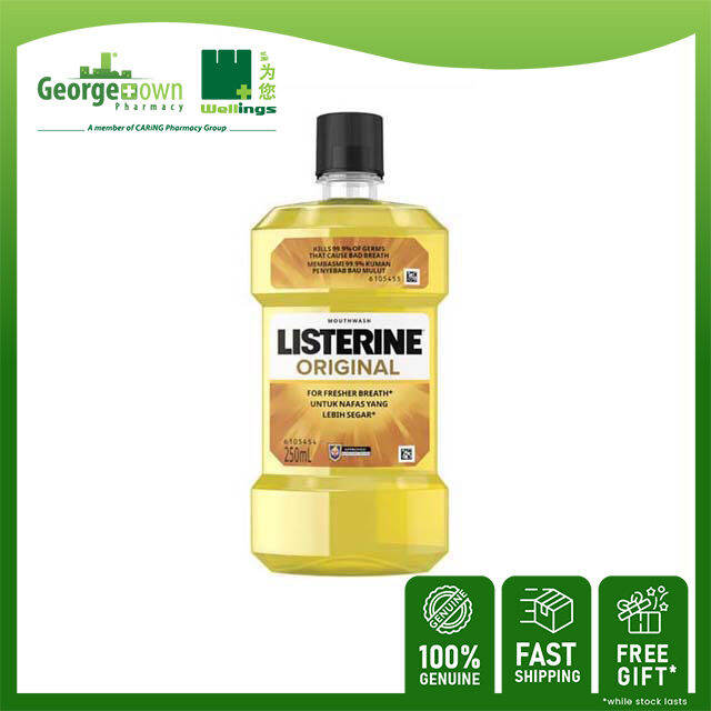 LISTERINE MOUTHWASH ORIGINAL 250ML | Lazada