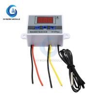 W3002 Digital LED Temperature Controller DC 12V 24V AC 110V 220V 10A Thermostat Control Switch with Waterproof Probe Sensor