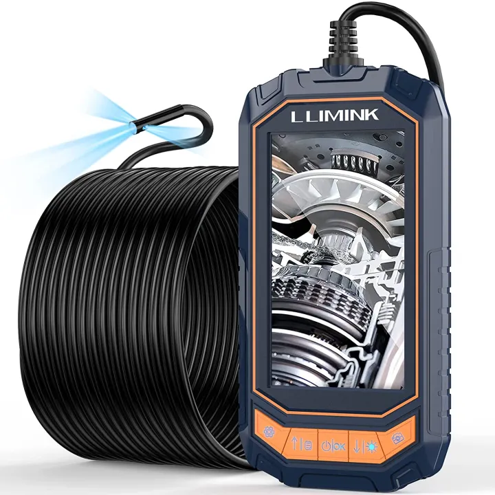 LIMINK 8.0mm Endoscope Industrial Borescope Adjustable HD Inspection