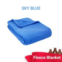 Polar Fleece Blanket Cozy, breathable fabric Soft Fleece Blanket - Comfortable Warm, Lightweight, Selimut , Homestay